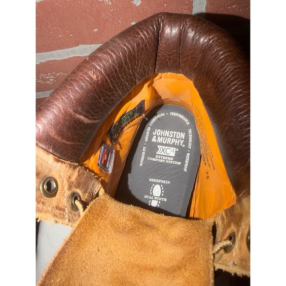 Timberland Men’s Leather Work Boots – Size 10.5 - Picture 3 of 7